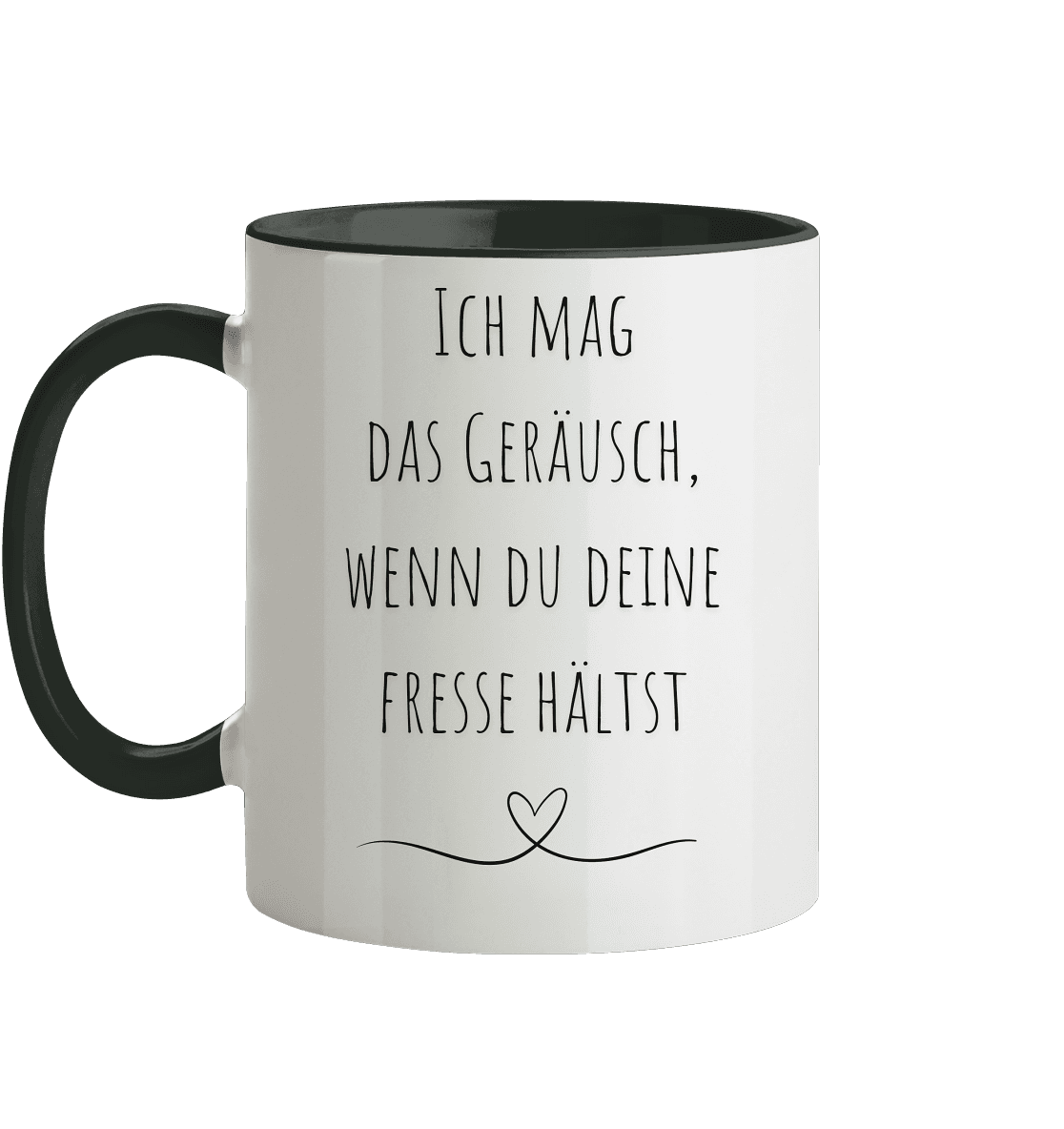 Ich mag das Geräusch – Tasse zweifarbig